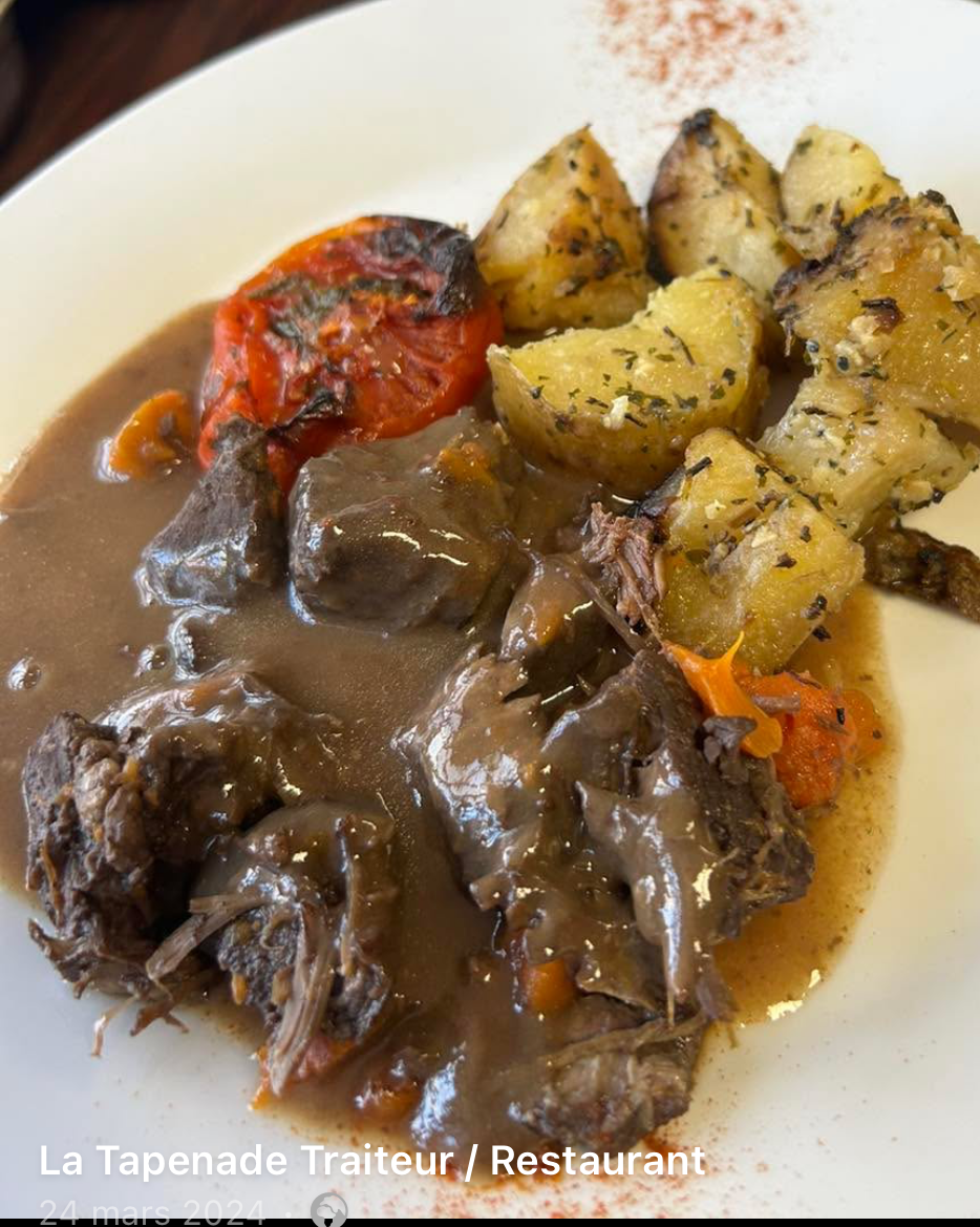 Plats à Emporter par le traiteur La Tapenade à Brignoles